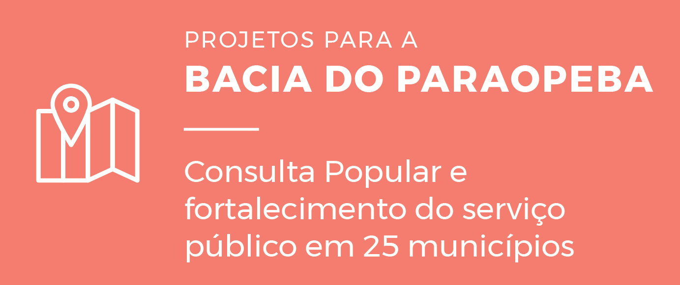"Projetos para a Bacia do Paraopeba"