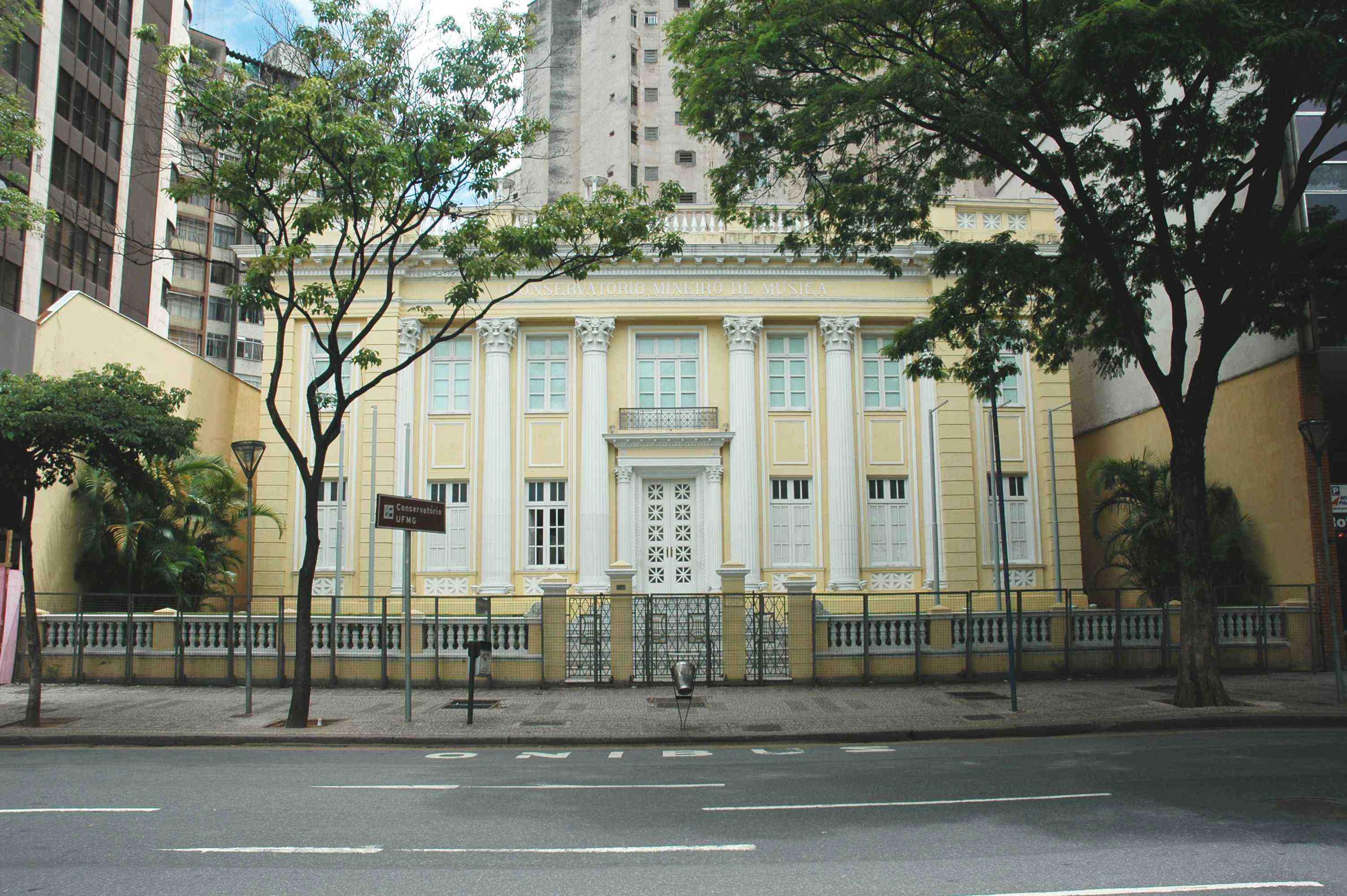 Edifício do Conservatório de Música da UFMG - Belo Horizonte