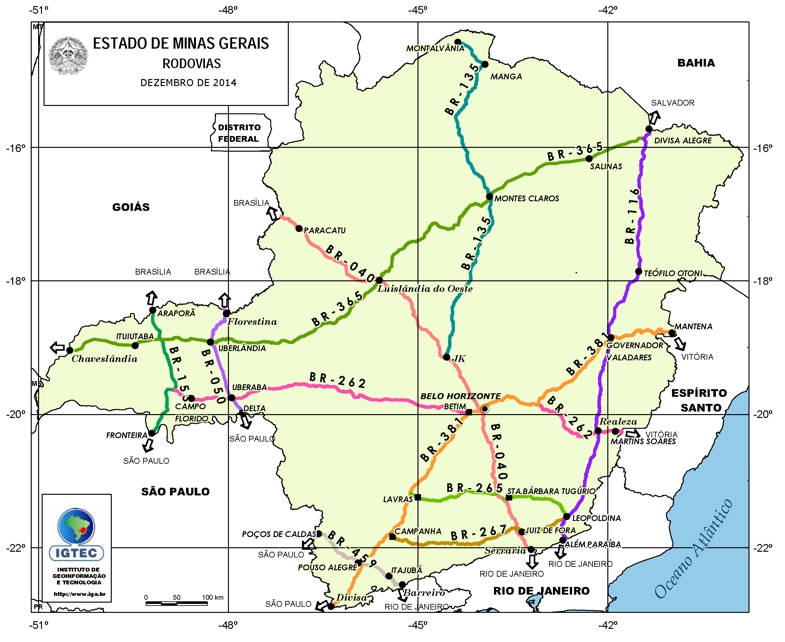 Trevo BR 251 e MGT 122, Entre os Municipios Montes Claros, …