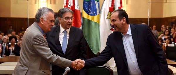 Fernando Pimentel participa da posse do novo presidente da Fundação Municipal de Cultura