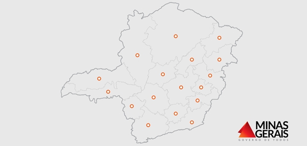 Atualização do Mapa Oficial de Minas Gerais já está disponível na página da Fundação João Pinheiro