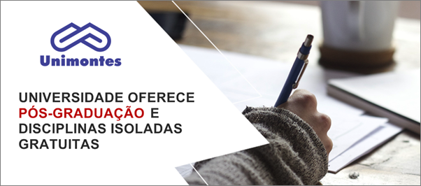 Unimontes recebe inscrições para pós-graduação gratuita e disciplinas isoladas