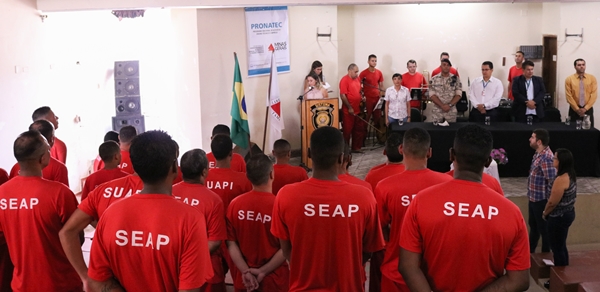 Pronatec Sedectes capacita mais 26 alunos da Penitenciária Nelson Hungria