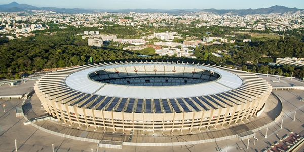 Usina Solar do Mineirão completa 5 anos de instalação