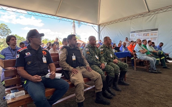 Evento orientativo do Plano de Ação de Emergência para Barragens de Mineração