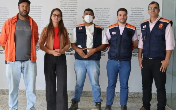 Treinamento de COMPDEC em Capelinha