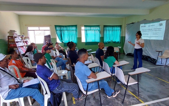Cafeiculturores participam de curso sobre produção orgânica
