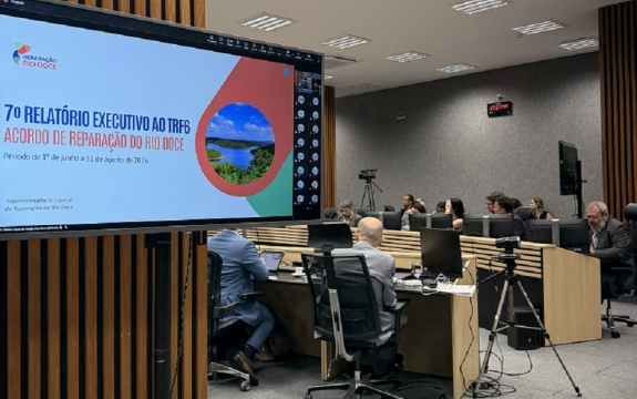 Governo de Minas apresenta avanços do Acordo de Reparação do Rio Doce à nova coordenação do TRF-6