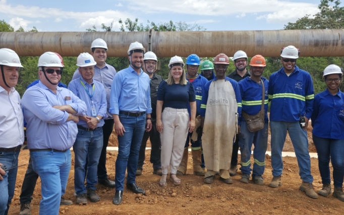 Anúncio de investimento em segurança hídrica