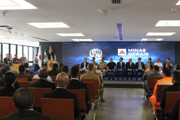 Solenidade de formatura do 4º Curso de Segurança e Proteção de Autoridades