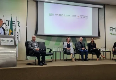 A proposta de evento foi promover um intercâmbio de experiências e debater uma possível cooperação tecnológica
