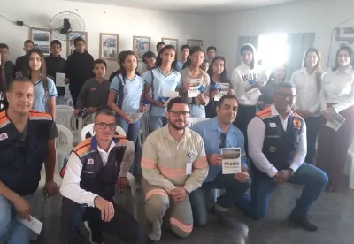 11ª REDEC conversa com alunos de Escola Municipal sobre barragens