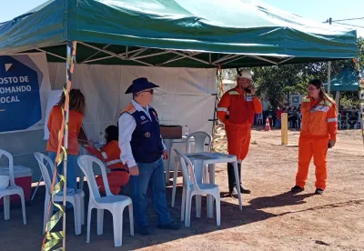 Realização do Simulado de Emergência