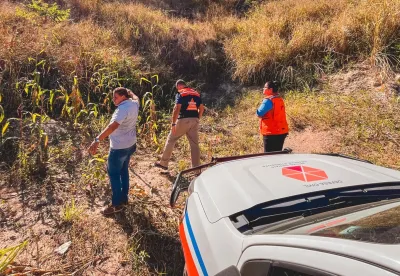 Defesa Civil Estadual realizando vistoria em Pescador