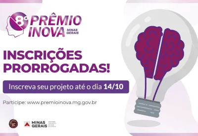 Inscrições prorrogadas - Prêmio Inova