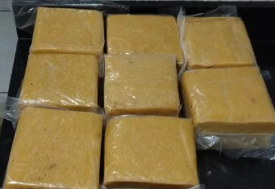 Foto mostra o Requeijão Moreno em detalhes