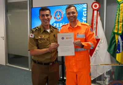 Formalização da parceira do CBMMG com a CEDEC