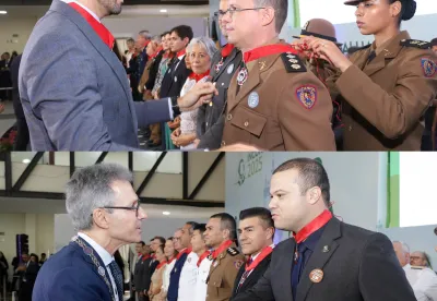 Integrantes do Gabinete Militar do Governador recebem a Medalha da Inconfidência 2025