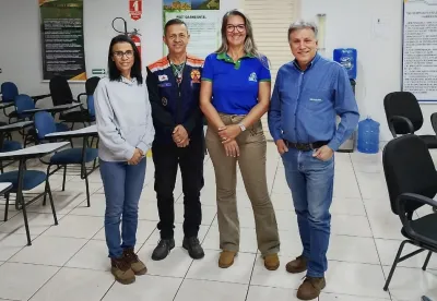 Reunião da Defesa Civil com o COMPDEC de Delta