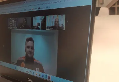 Palestra remota para o curso da ADSEG