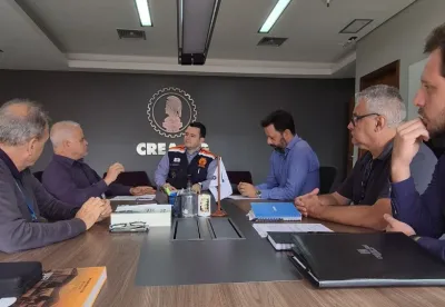 Reunião Crea-MG e CEDEC/Foto: Fernando Inneco