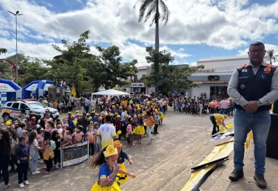 Passeata do Dia Nacional de Combate ao Abuso e à Exploração Sexual de Crianças e Adolescentes em Coração de Jesus