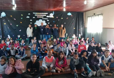 Projeto &quot;Defesa Civil nas Escolas&quot; em Campo Belo