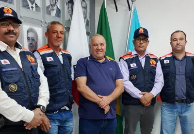 Defesa Civil Estadual em vistoria em Córrego Fundo e Pains