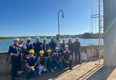 Defesa Civil em vistoria na Barragem de Cajuru