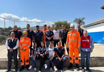 Projeto Defesa Civil nas Escolas em Rio Acima