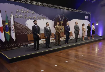 Primeira edição da Medalha de Mérito Gabinete Militar do Governador