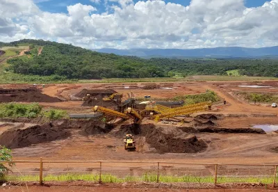 Operação de buscas em Brumadinho