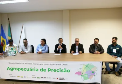 Promovido pela Secretaria de Agricultura, Circuito Mineiro de Inovação Tecnológica para o Agro fará seis eventos neste semestre