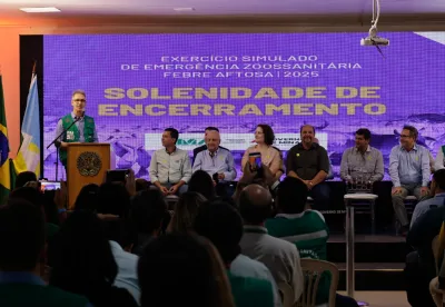 Foram dez dias de simulação com as equipes do IMA, de órgãos de defesa sanitária de outros 21 estados 