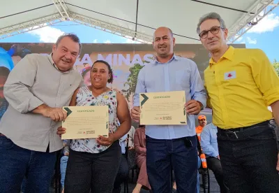 O município de Araçuaí recebeu 30 kits, com investimentos de R$ 35 mil
