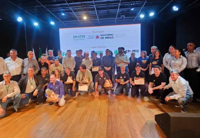 Vencedores do 2° Concurso de Avaliação da Qualidade das Cachaças de Minas Gerais