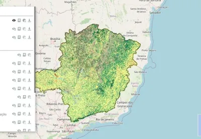 Foto mostra uma tela da plataforma SeloVerde