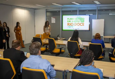 Minas avança no diálogo com municípios beneficiados pelo Acordo de Reparação do Rio Doce na área da Saúde