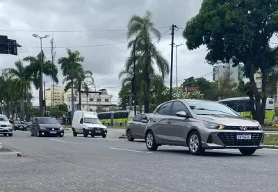 Trânsito de carros