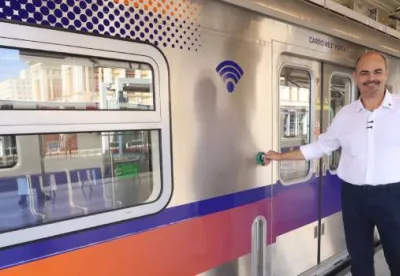 Governo de Minas acompanha viagem inaugural do primeiro dos 24 novos trens do Metrô da Região Metropolitana de Belo Horizonte
