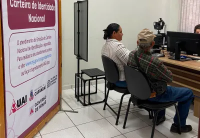 Posto provisório em Carandaí
