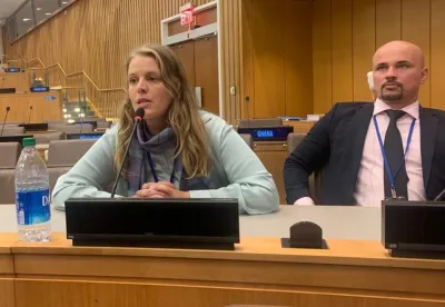 Luísa Barreto apresenta a reparação de Brumadinho nos EUA