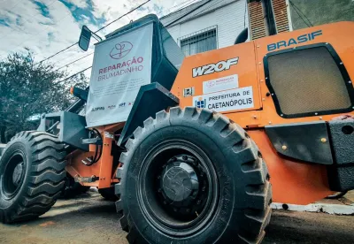 Máquina entregue em Caetanópolis