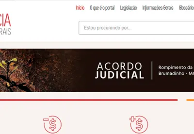 Governo de Minas divulga consulta do Acordo Judicial para reparação dos danos em Brumadinho