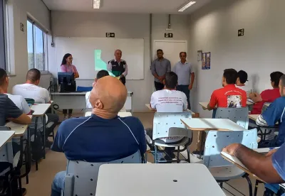 Turma de curso profissionalizante