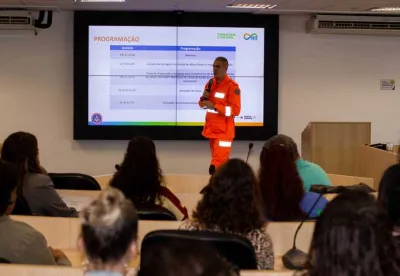 Apresentação dos bombeiros