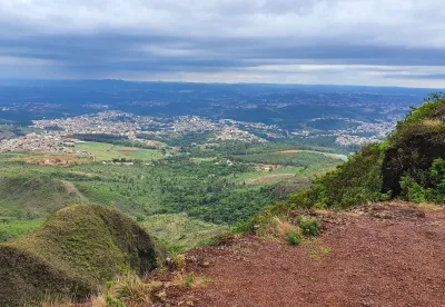 Mirante do Rola Moça na estrada de casa Branca