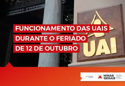 UAIs não funcionarão nos dias 12 e 13/10