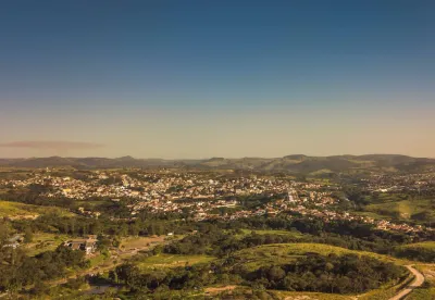 Vista da cidade de Brumadinho