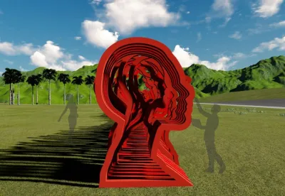 Projeto do monumento em homenagem às vítimas